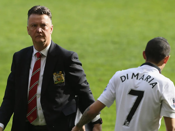 Di Maria không có thiện cảm với Van Gaal