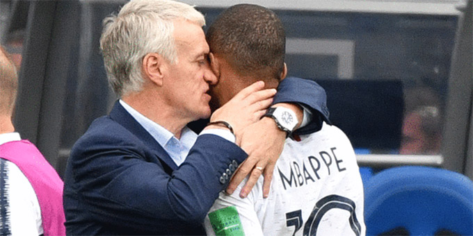 HLV Deschamps vẫn để Mbappe đá chính trận tiếp Italia